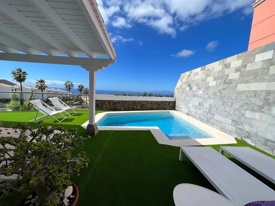 Villa Privada Con Piscina Tenerife Sur Aljaba 5 Chayofa